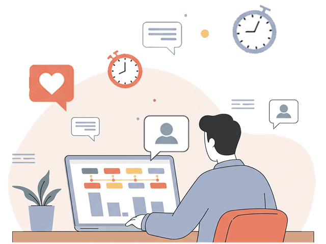 業界やターゲット層による最適な投稿時間の違い