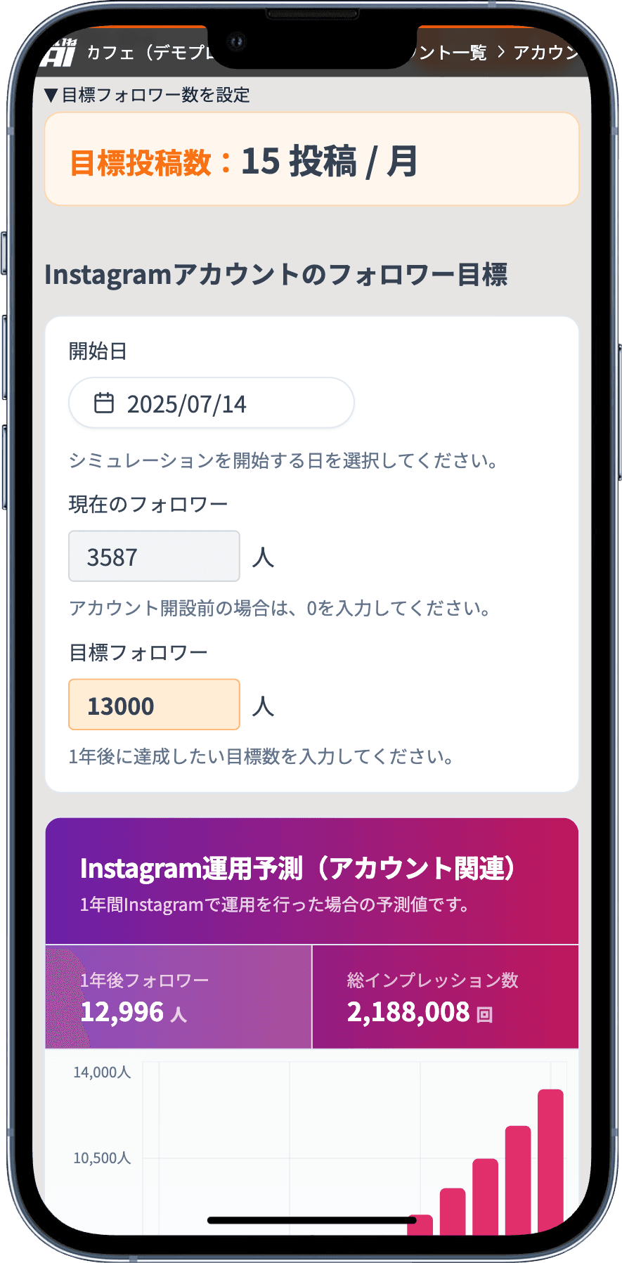 STEP 3: 目標設定
