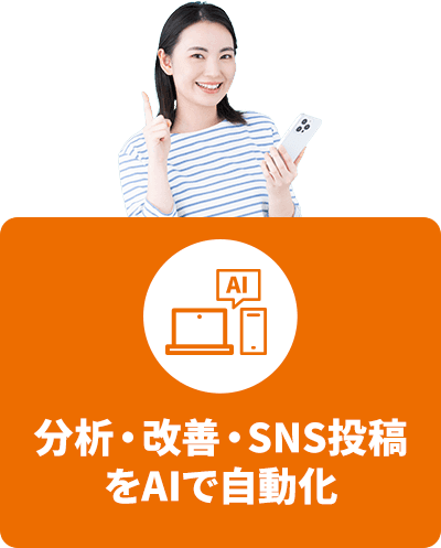 分析・改善・SNS投稿をAIで自動化