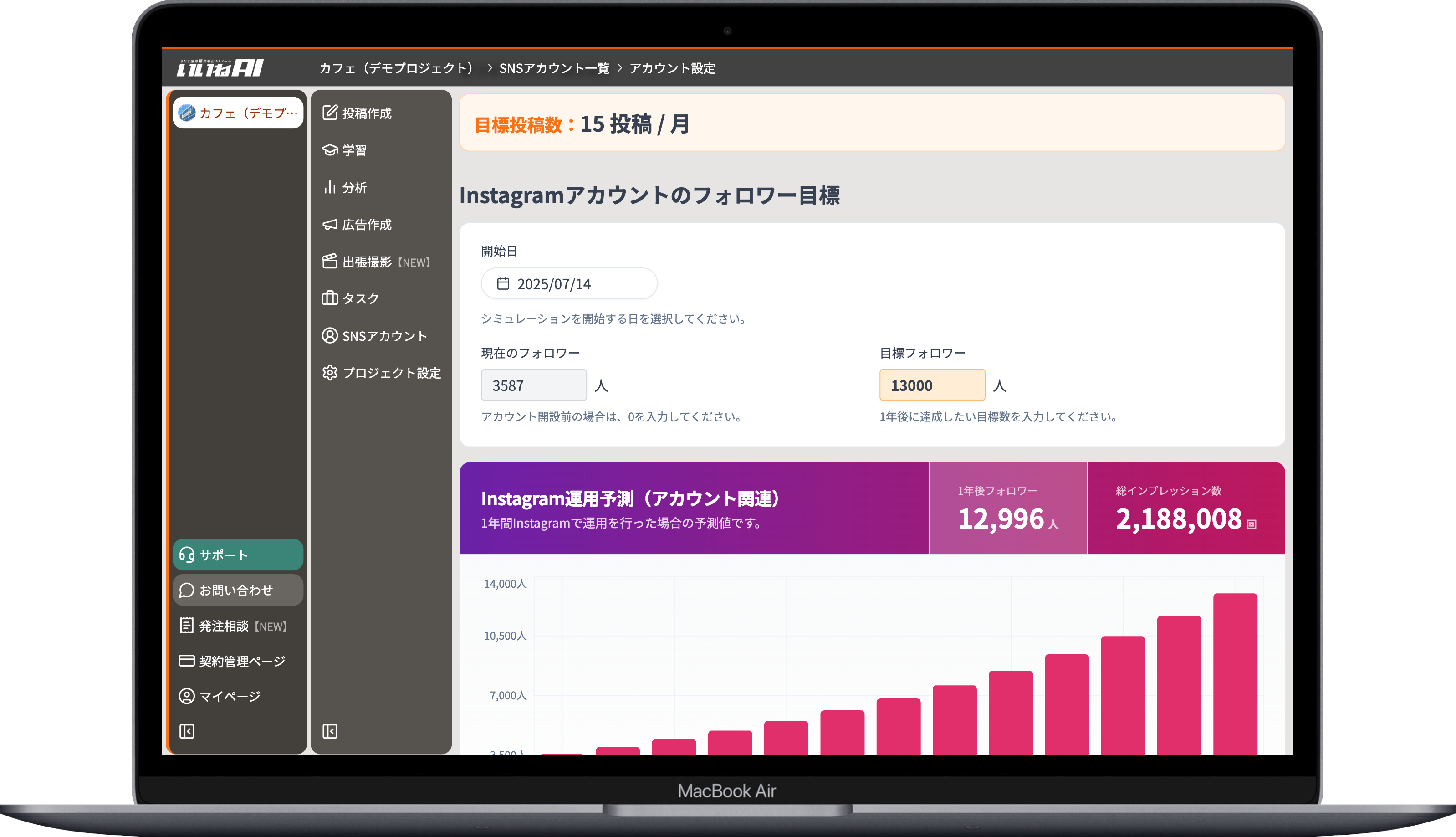 STEP 3: 目標設定