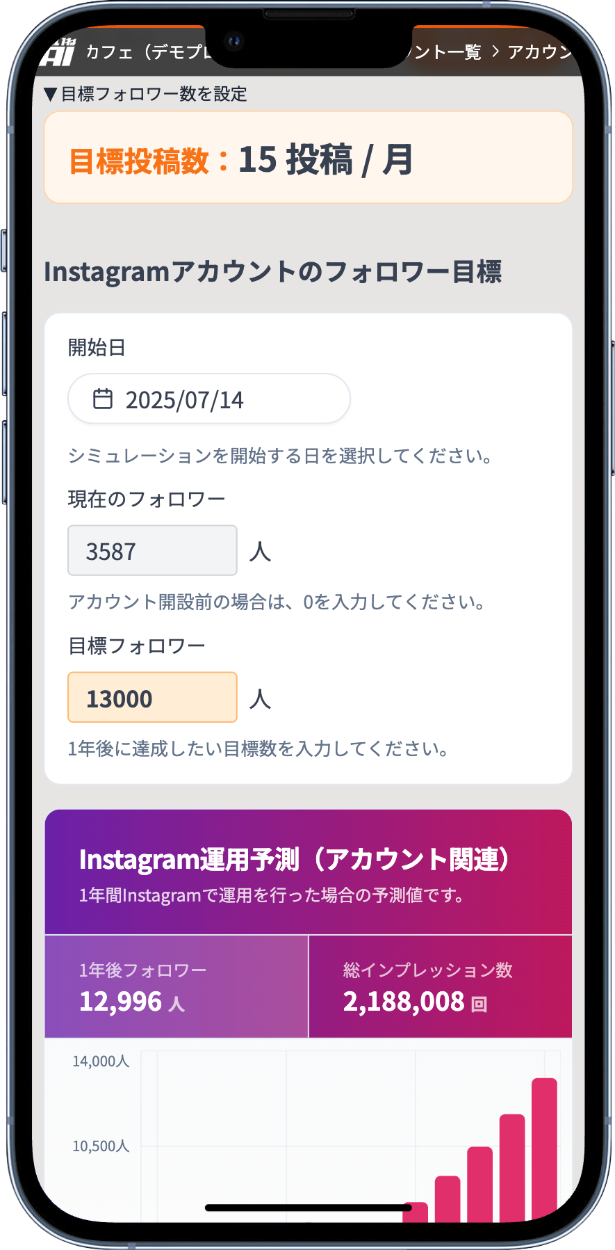 STEP 3: 目標設定